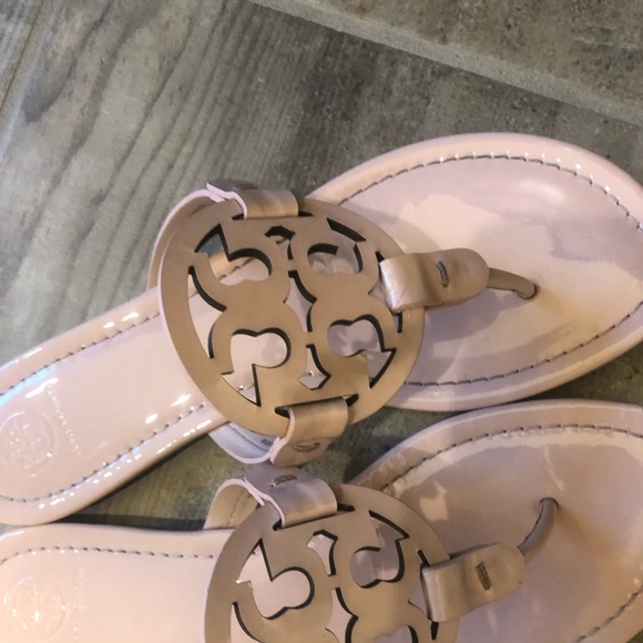 Tory Burch Shoes - Tory Burch Miller Flip Flop Sandal Shell Pink